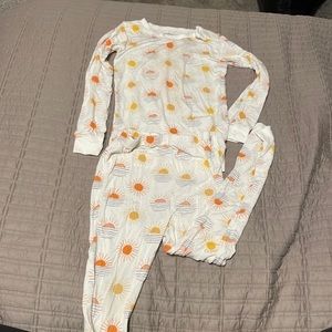 Magnetic me kids pajamas sun burst pattern